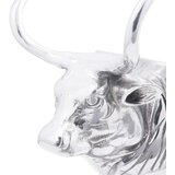 vidaXL držači za knjige u obliku bika Set od 2 Srebrna Aluminij | shoptok.hr