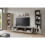 XXXL Dnevni Regal Helsinki 2, Bež, 4-Delno | Shoptok.si