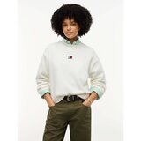 Tommy Jeans Puloverji Tjw Fluffy Badge Swe Bela Cene