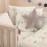 Roba Svijetlo zelena pamučna dječja posteljina za dječji krevetić 100x135 cm Woodland Buddies – | shoptok.hr