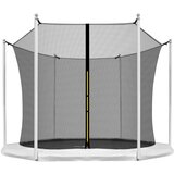  Unutarnja sigurnosna mreža za trampolin ukupnog promjera 250 cm na 6 šipki AGA MR1508IN-6Black - crna | shoptok.hr