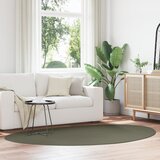vidaXL Tepisi Šumsko zelena Poliester 160 x 230 cm Neklizeće | shoptok.hr