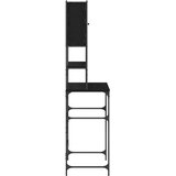  Ormar za perilicu rublja Crni 0ak 68 x 48,5 x 194 cm | Eponuda.com