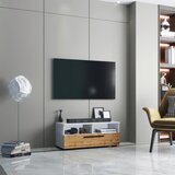 MID.YOU nizka omarica arila, hrast, bela | Shoptok.si