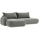 Makamii Siva sklopiva kutna garnitura (s lijevim kutom/s ležaljkom) Hale – | shoptok.hr