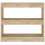 Ormarić za knjige / sobna pregrada boja hrasta 80x30x72 cm | shoptok.hr