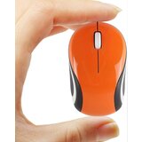 INORCO Mini majhna brezina mika za potovanja, optina prenosna mini brezina mika z usb sprejemnikom za prenosni raunalnik (oranna), (22023995) Cene