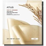Anua Rice + Ceramide 70 Glow Collagen Mask maska za obraz za vse tipe kože 4x38 g unisex | Shoptok.si