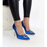 Gemre Blue stilettos with rhinestones Elife | Shoptok.si