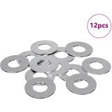 Podlošci 12 pcs Srebrno 16 x 16 x 1,5 cm Željezo | Eponuda.com