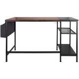 MID.YOU Pisalna Miza Workspace H I, Črna, Rjava | Shoptok.si