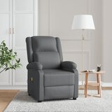 vidaXL Masažni stol sivo umetno usnje | Shoptok.si