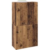 vidaXL Pisarniška omara Stari les 60 x 32 x 115 cm Konstruiran les | Shoptok.si