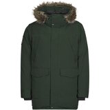 Superdry EVEREST FAUX FUR PARKA JACKET Zelena Cijene
