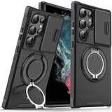  Torbica camshield ring stand za samsung S908B galaxy S22 ultra crna Cene