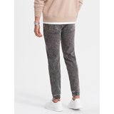 Ombre Men's marbled denim JOGGERS pants - gray | Eponuda.ba