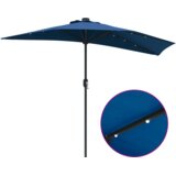 vidaXL Vrtni suncobran Azurnoplava 294 x 150 x 224 cm tkanina | shoptok.hr