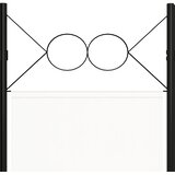 Sobna pregrada s 3 panela bijela 120 x 180 cm | Eponuda.com
