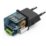 Hama Hitri polnilnik, USB-C, Super mini polnilnik, PD, 20 W, Črna (00201984) | Shoptok.si