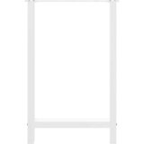  Noge za barski stol Bijele 2 kom 60 x (90-91) cm Čelik | shoptok.hr