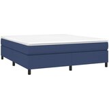  Krevet s oprugama i madracem plavi 180x200 cm od tkanine | shoptok.hr