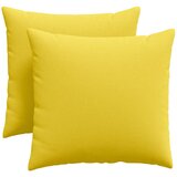  Jastučići za sofu 2 pcs Svijetlo žuta 45 x 45 cm tkanina | Eponuda.ba