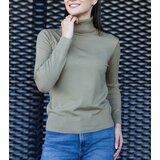  Green loose-fit turtleneck Nida | shoptok.hr