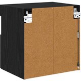 TV zidni ormari S LED lampica 2 pcs Crni hrast 40 x 30 x 40 cm | shoptok.hr