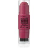 Rimmel London Multi-Tasker Blush'N'brush rumenilo u olovci s kistom nijansa 200 Fushia Glam 8 g | shoptok.hr