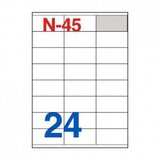 NANO Etikete za laserske i ink-jet pisače , N-45, 70x36 mm, 100/1 | shoptok.hr