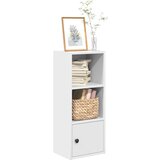 Furnova Knjižna omara bela 31x24x77 cm inženirski les, (21932197) | Shoptok.si