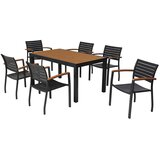 Gardenson VRTNA GARNITURA ASTROS aluminij barve grafita, naravne barve | Shoptok.si