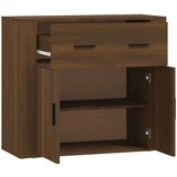  Komoda boja Smeđi hrasta 80x33x70 cm od konstruiranog drva | shoptok.hr