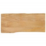 Stolna ploča 100x40x3,8cm od masivnog drva manga sa živim rubom | shoptok.hr