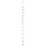  Viseće božićno drvce s vrhom od zvijezde 86 x 180 cm, prirodna grana | shoptok.hr