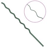  Podrška za biljke 5 pcs Zelena 150 x 0,6 x 0,6 cm Čelik | shoptok.hr
