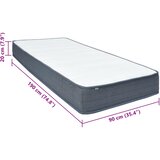  Madrac box spring 190x90x20 cm srednje mekan od tkanine | shoptok.hr