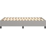  Okvir za krevet s oprugom svjetlosivi 120 x 200 cm od tkanine | shoptok.hr
