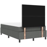  Krevet s opruga kutije Tamno siva 120 x 190 cm tkanina | shoptok.hr