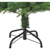 vidaXL Umjetno božićno drvce s rasvjetom i setom kuglica Zelena 120 cm | shoptok.hr