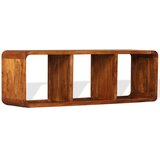 TV ormarić od masivnog drva s premazom boje meda 120x30x40 cm | Eponuda.com