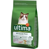 Affinity Ultima Ultima Cat Hairball Control puran & riž - 4,5 kg (3 x 1,5 kg)