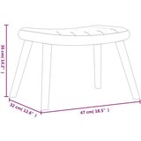  Stol za sproščanje s stolčkom temno siv žamet, (20957184) | Shoptok.si