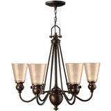 Elstead Lighting Elstead Mayflower Večkraki lestenec s 6 lučmi, starinsko bronasta površina, E27, (22099750) | Shoptok.si