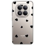  Maska za Xiaomi Redmi Note 15 Pro 5G, Hearts, Silikonska, Print Skin | Eponuda.com