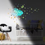 Ambiance Dječja zidna naljepnica 35x30 cm Dreamy Bear - | shoptok.hr