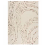 Flair Rugs Narančasti/krem vunen tepih 160x230 cm Abstract Swirl –