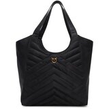 Pinko TOTE BAG PUZZLE RECYCLE Crna Cijene