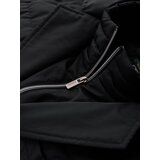 Ombre Men's quilted jacket with jacket cut - black | Eponuda.ba