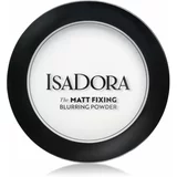 IsaDora Matt Fixing Blurring Powder transparentni puder z mat učinkom za popoln videz odtenek 10 Translucent 9 g